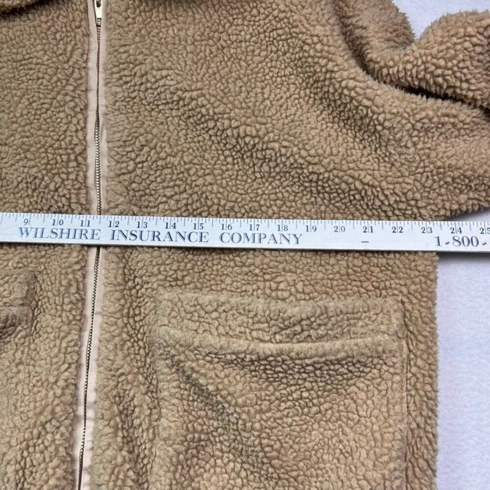 Show Me Your Mumu Sweater Jacket XS Cordelia Teddy Fleece Long Sleeve - Picture 11 of 16
